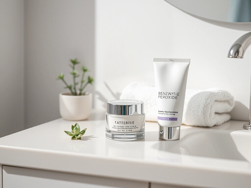 How to Safely Use Acne Treatments Like Retinol and Benzoyl Peroxide on Dry Skin